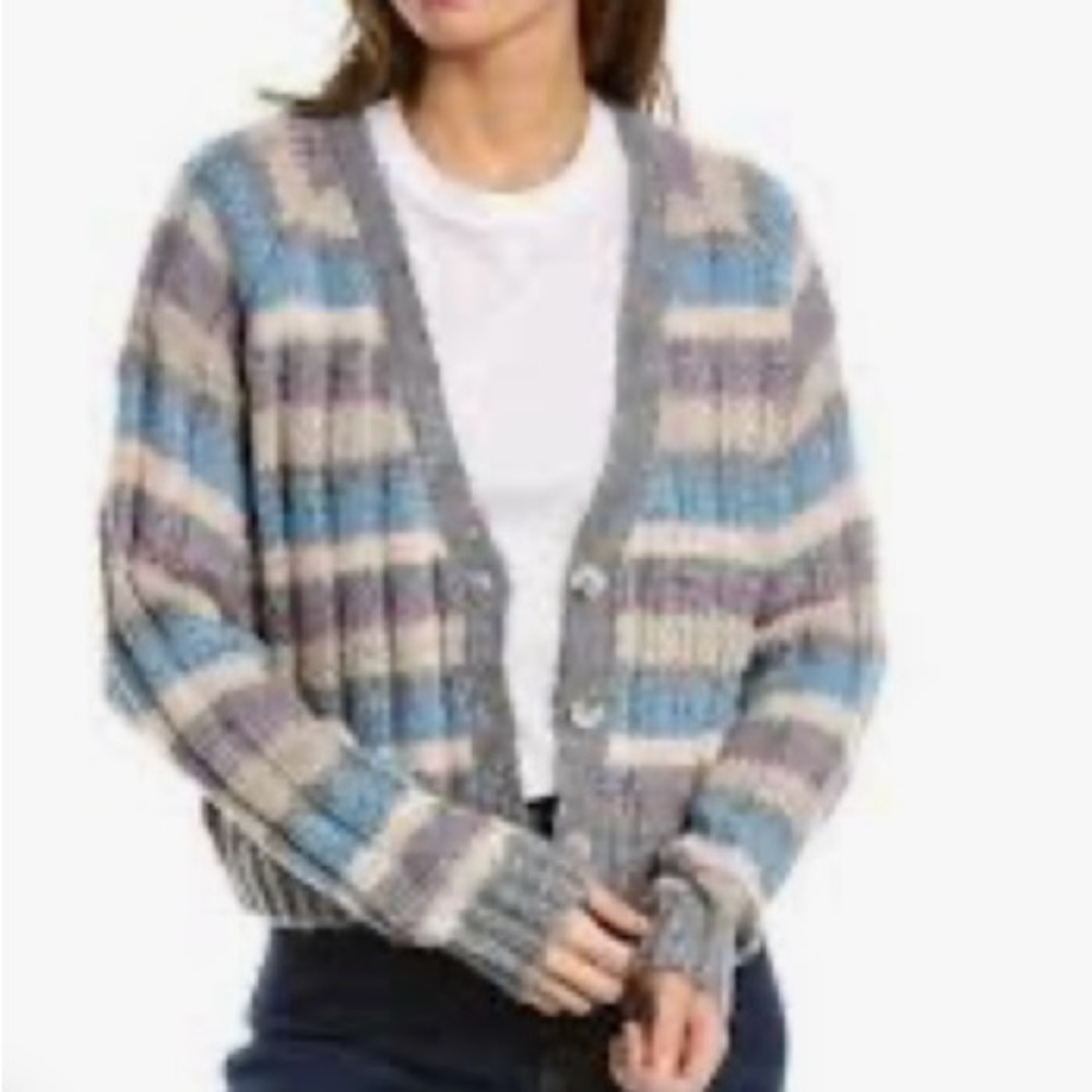 NWT Saltwater Luxe Zaire cropped cardigan